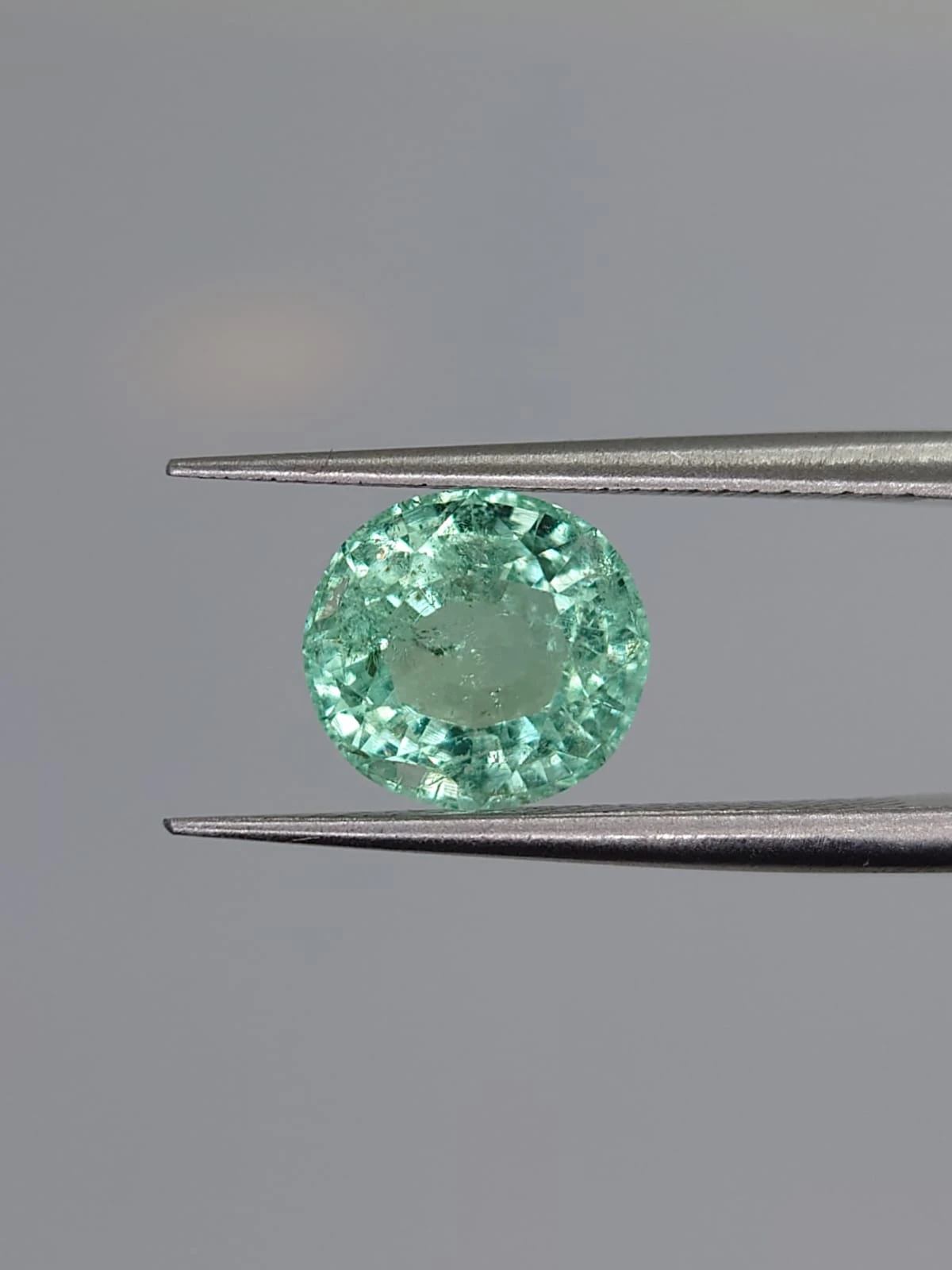 2.21ct Natural Round Panjshir Emerald From Afghanistan — view 4